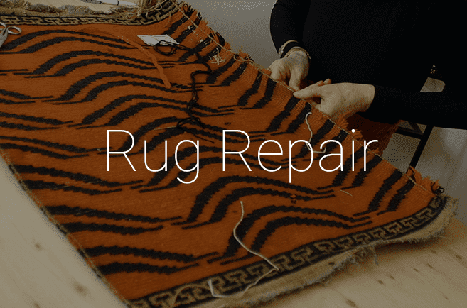 Dirty area rug before cleaning